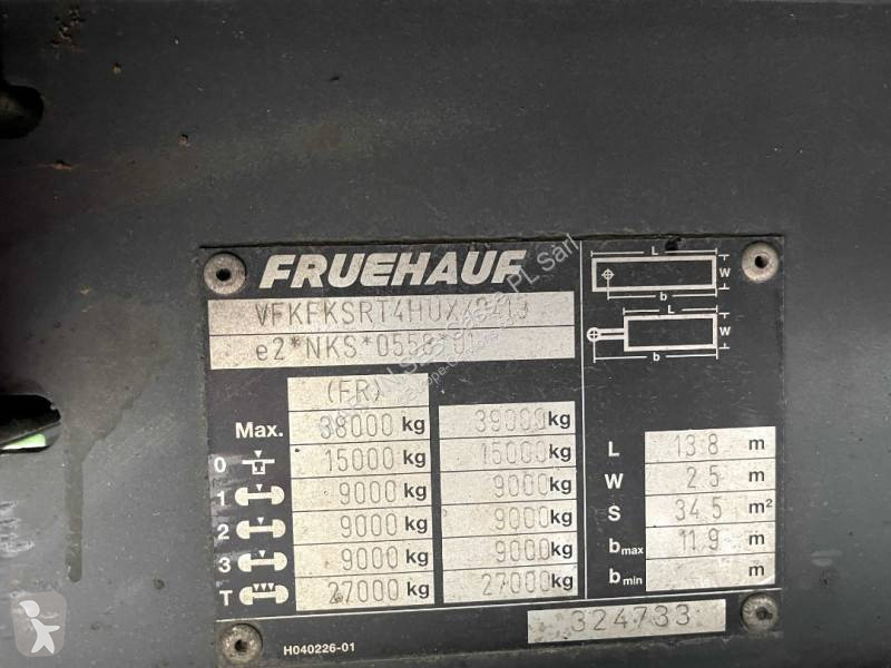 Semi remorque Fruehauf