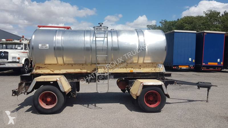 Remorque Fruehauf CITERNE INOX 4500 litres /...