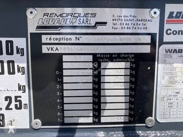Remorque Louault R2CB15