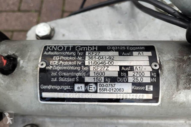 مقطورة Saris C2700 2 Axel Trailer, Maximum...
