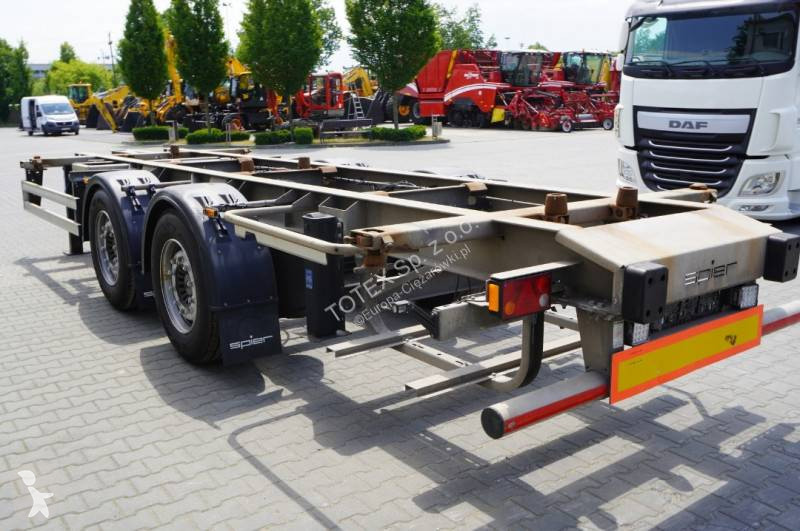 Remorque Spier Trailer Spier ZWL 290 BDF / 18 t