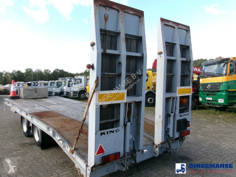 Reboque King 2-axle platform drawbar trailer...