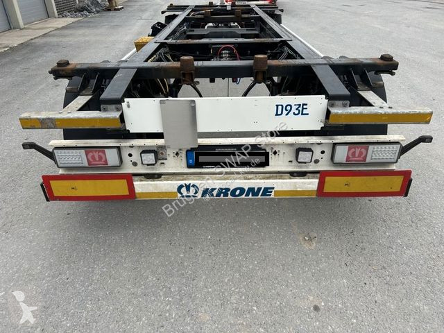 Släp Krone 2 Achswechselfahrgestell, Typ: MAXI...