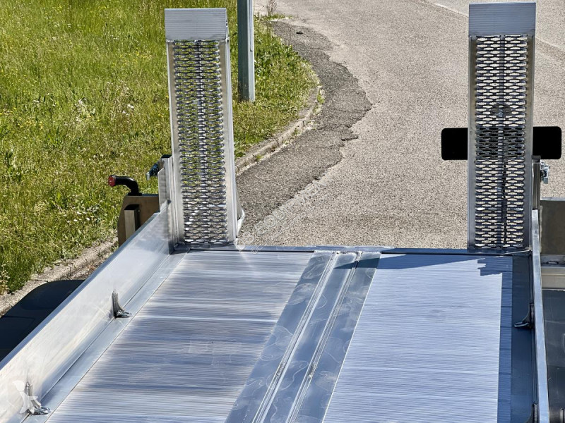 Remorque   Remorque porte engin aluminium 3T5...