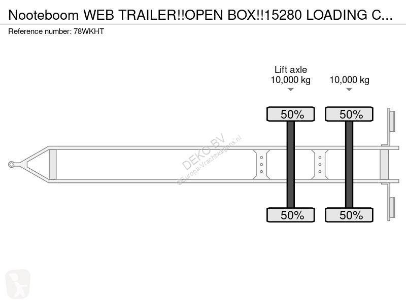 Aanhanger Nooteboom WEB TRAILER!!OPEN...