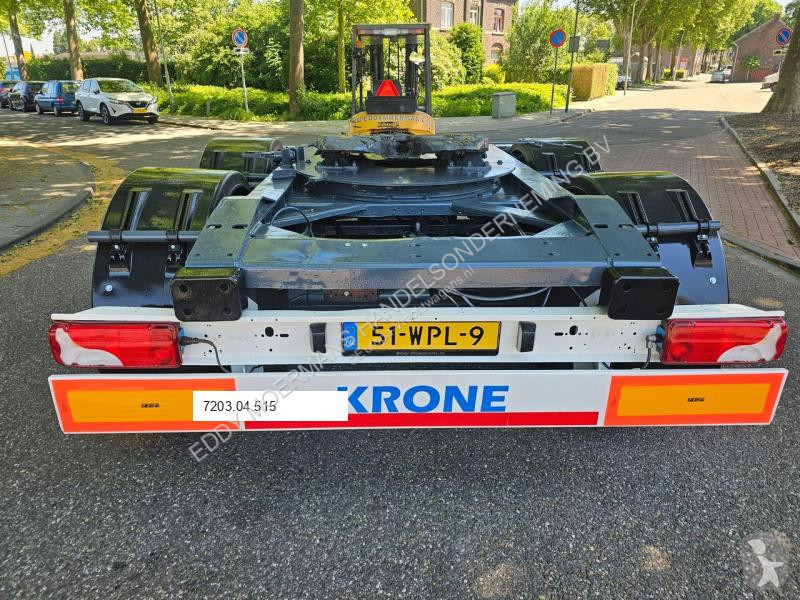 Släp Krone ZZ 18 2 Axle Dolly Dutch LZV Approval