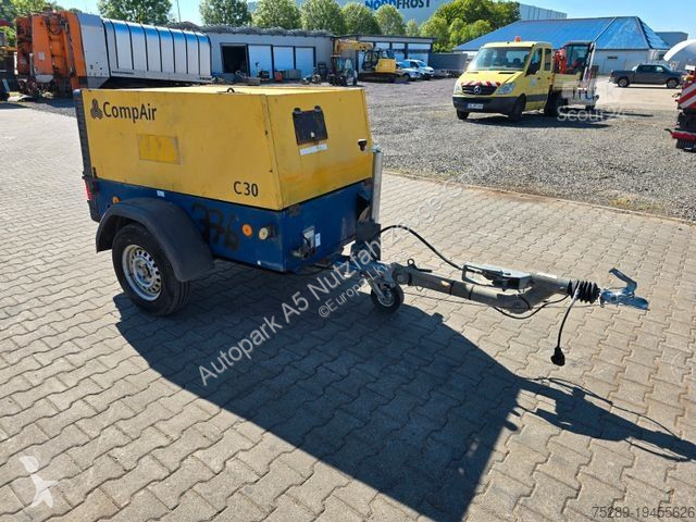 Släp  Compair DLT 0404 C30 Baustellen Kompressor