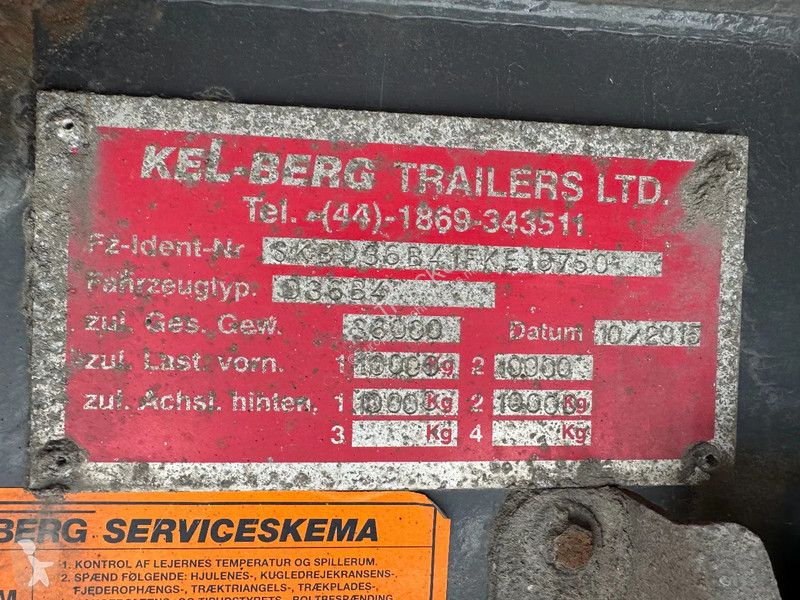 Aanhanger Kel-Berg D36B4