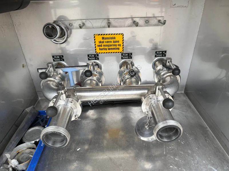 Reboque Magyar VM Tarm 19.000L RVS/INOX...