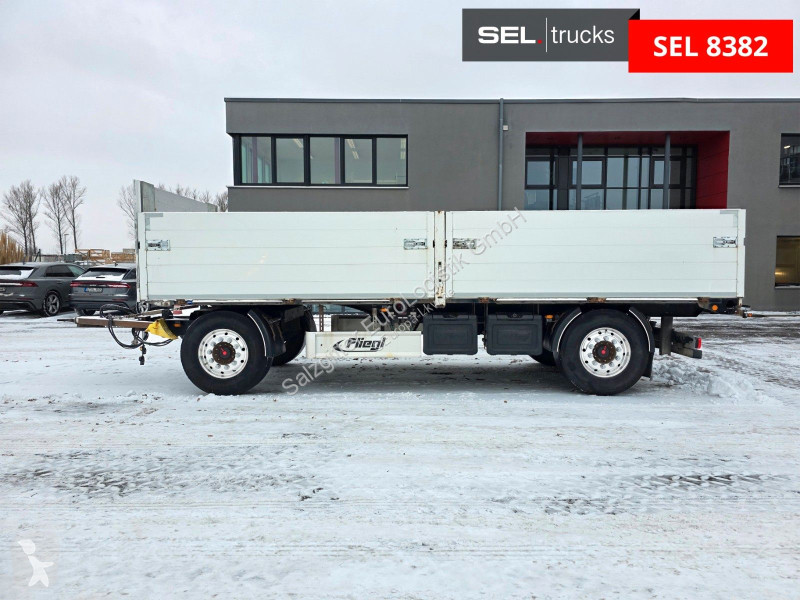 مقطورة Fliegl ZPS180 / Baustoff / Alu-Felgen /...
