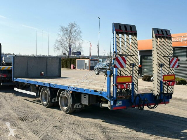 مقطورة Humbaur Elbo PC 2-Achs Tandem Tieflader