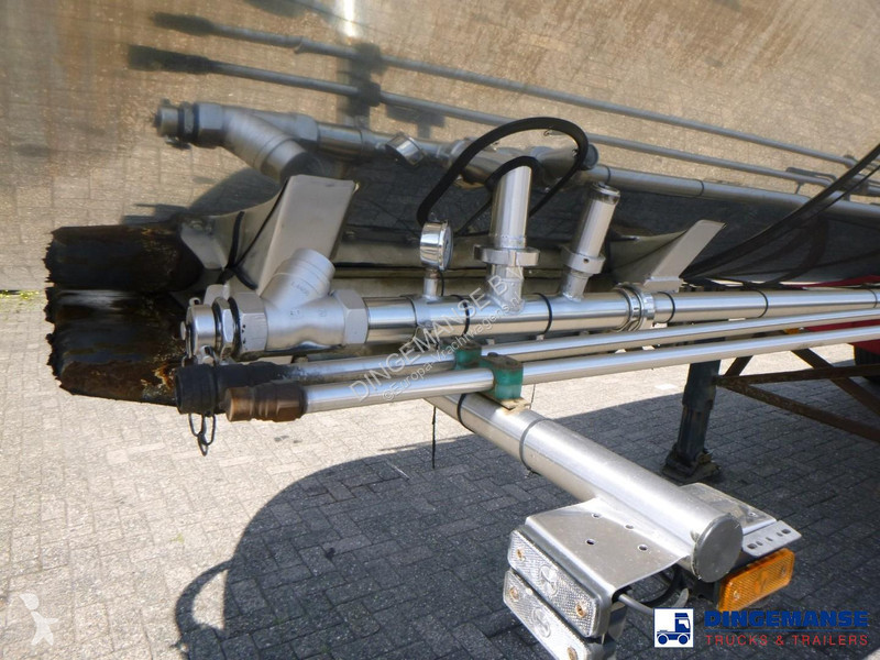 مقطورة LAG Chemical tank inox 37.5 m3 / 1 comp...