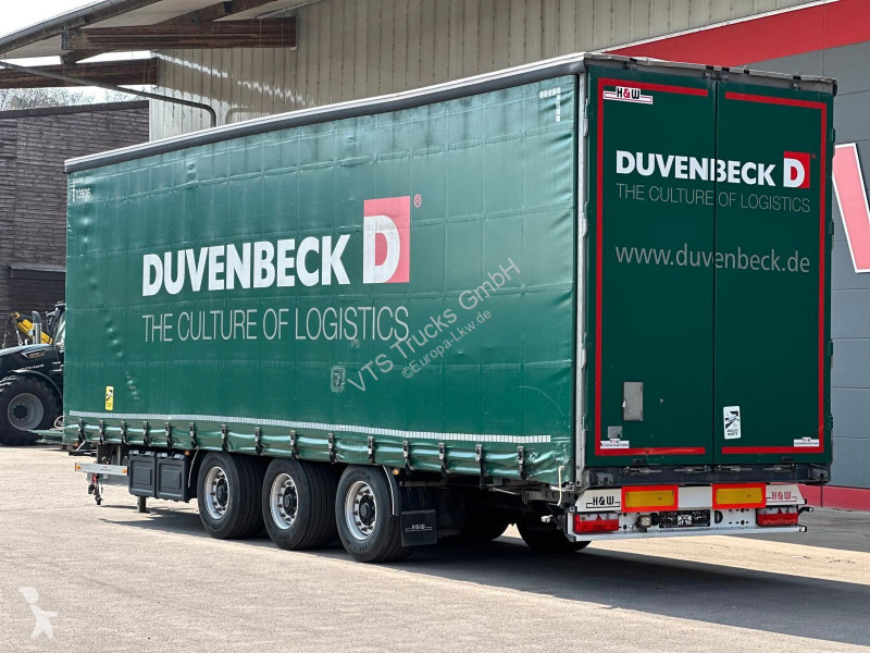 مقطورة H&W HWZPS24 TRIDEM Curtainsider AH MEGA...