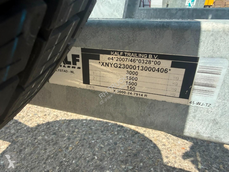 مقطورة  N/A X 3000 Botentrailer met Rollen