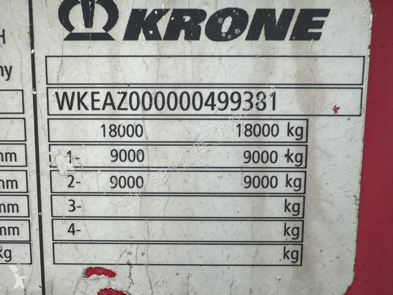 مقطورة Krone AZ 18 P AZ 18 P