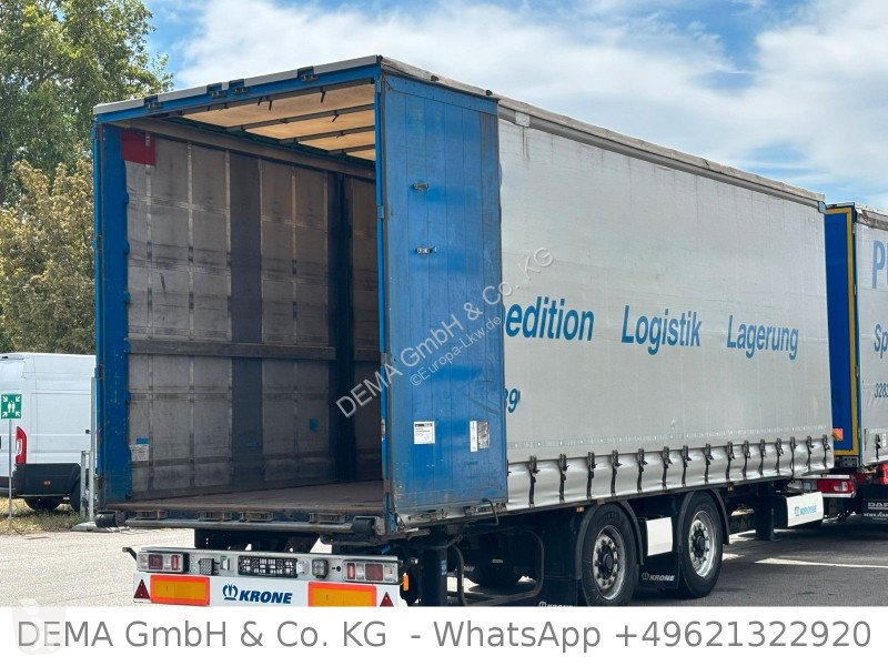 مقطورة Krone *Tandem*BPW-Achsen*TÜV*Edschaverdeck*