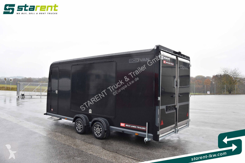 Aanhanger  BOX VAN 600 Rückfahrkamera Alu Boden...