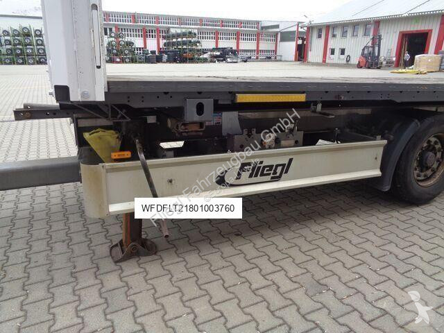 Remolque Fliegl TPS 180 Mega-E Plateau