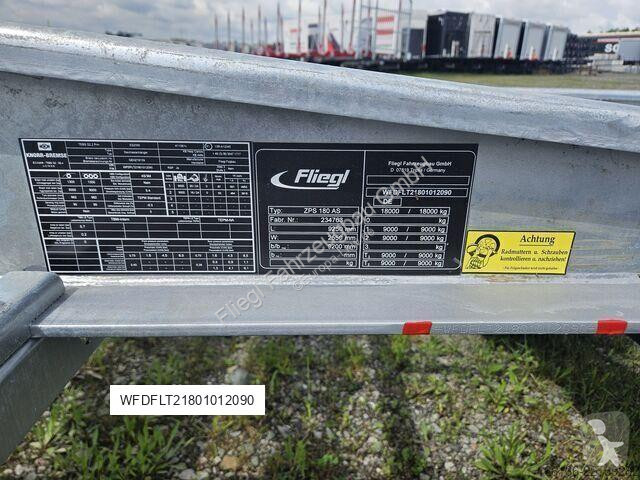 Remolque Fliegl ZPS 180