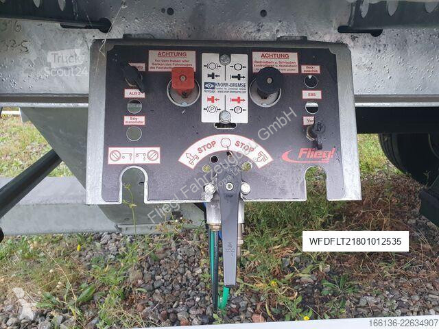Remolque Fliegl TPS 180 Baustoff Plattformanhänger