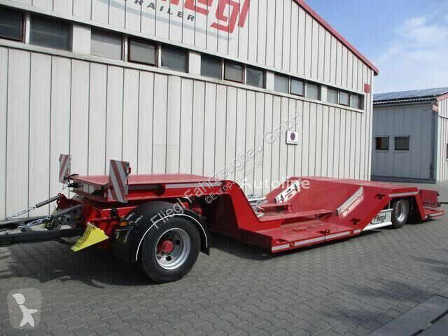 Remolque Fliegl 2-Achs Tieflade Anhänger ZTS...
