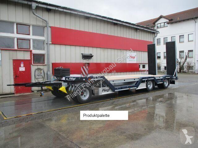 Remolque Fliegl Tiefladeanhänger DTS 300 mit...