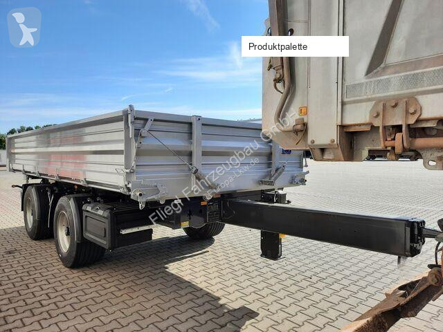 Remolque Fliegl Tandem-Seitenkipper TSK 210 T -...