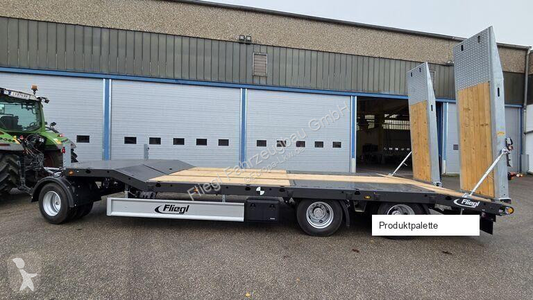 Трал Fliegl Tiefladeanhänger DTL 300 Agrar 5,9m
