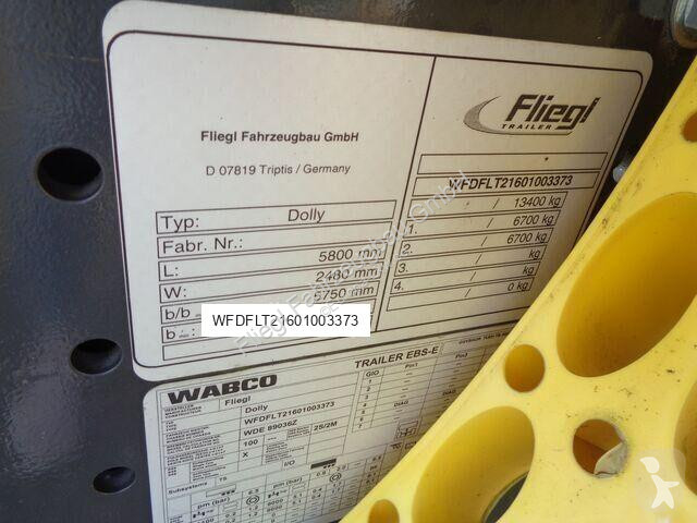 Remolque Fliegl Dolly zum Rangieren