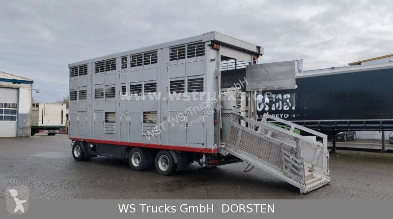KABA 3 Stock  Hubdach Viehanhänger trailer