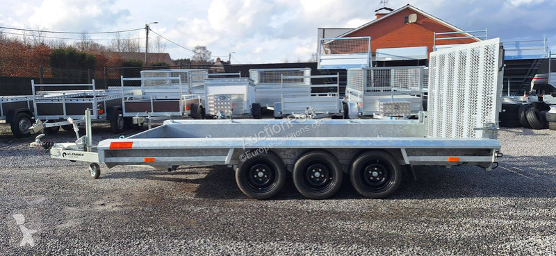 Vlemmix machinetransporter trailer