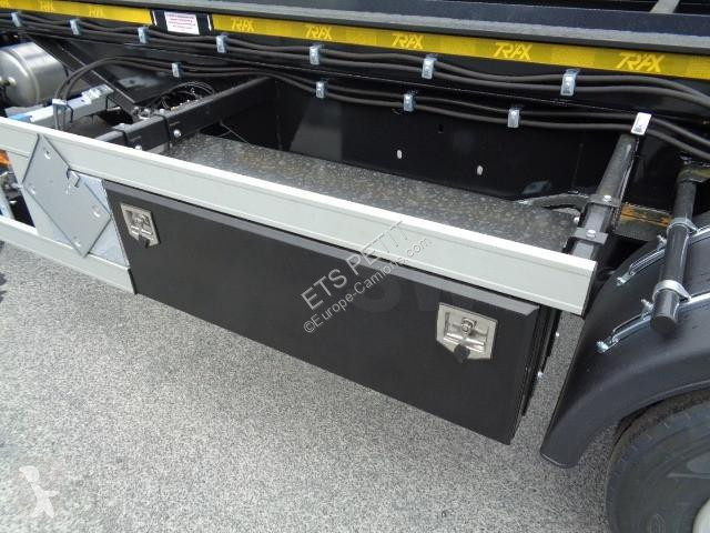 Remorque Trax  Porte Caisson Bennante 2 essieux