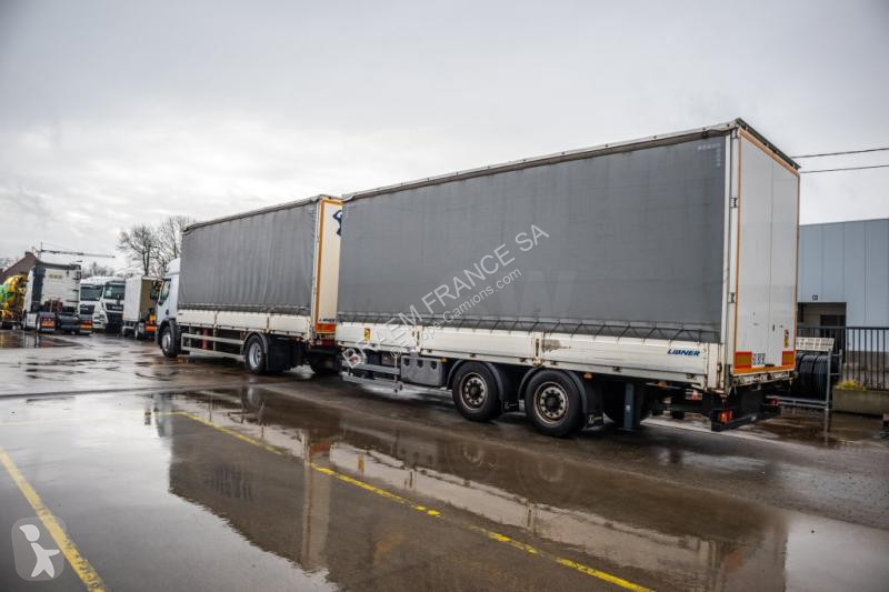 Camion remorque Renault  BACHE+CHARIOT...