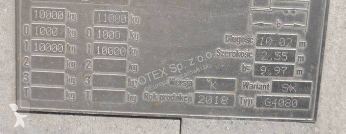 Remorque Gniotpol Tandem trailer Gniotpol / 10t...