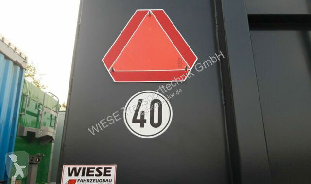 Släp Wiese Feldrandcontainer 66m³ Gülle Wasser