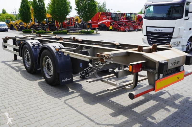 Remorque Spier Trailer Spier ZWL 290 BDF / 18 t
