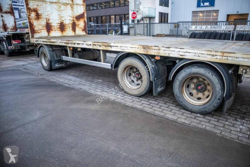Remorque Trouillet  PLATEAU + 3 ASSEN DOLLY