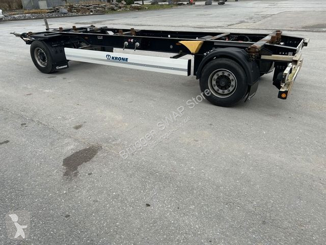 Släp Krone 2 Achswechselfahrgestell, Typ: AZW...