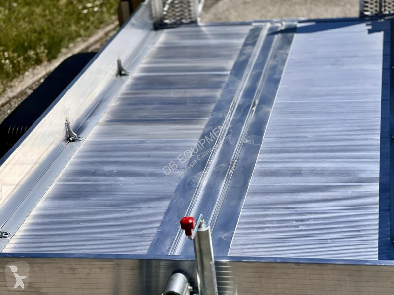 Remorque   Remorque porte engin aluminium 3T5...