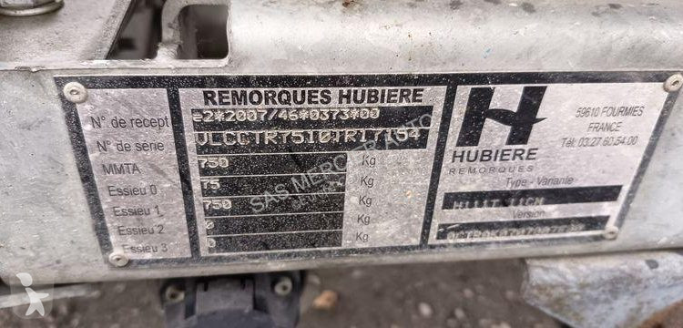 Remorque Hubière