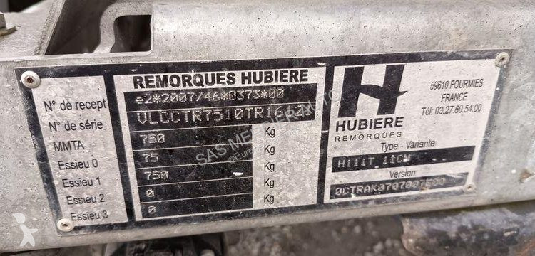 Remorque Hubière