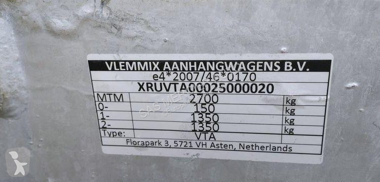 Aanhanger Vlemmix