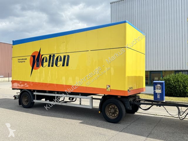 Rimorchio  Bachert 14t Alu-Möbelkoffer 7,2m BPW...