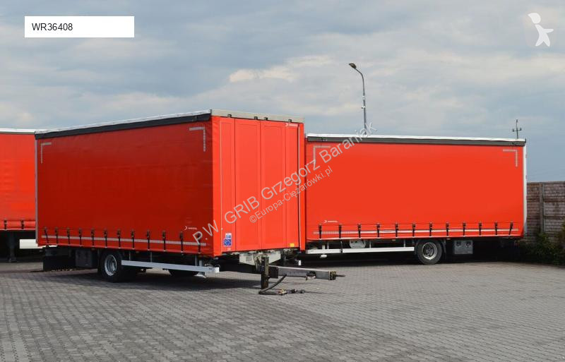 Reboque Gniotpol G4080 TRAILER CURTAIN TILT