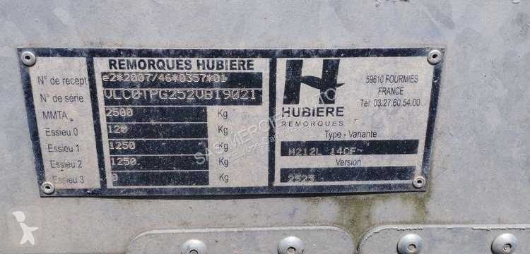 Aanhanger Hubière