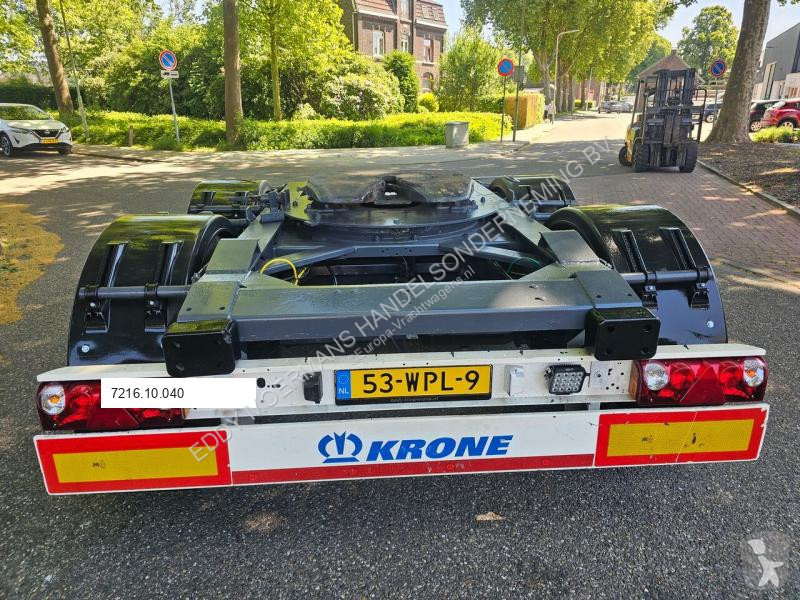 Släp Krone ZZ 18 2 Axle Dolly Dutch LZV Approval
