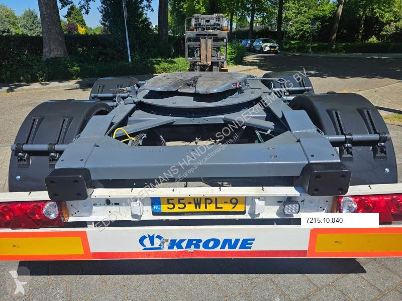 Släp Krone ZZ 18 2 Axle Dolly Dutch LZV Approval