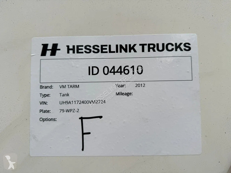 Reboque Magyar VM Tarm 19.000L RVS/INOX...