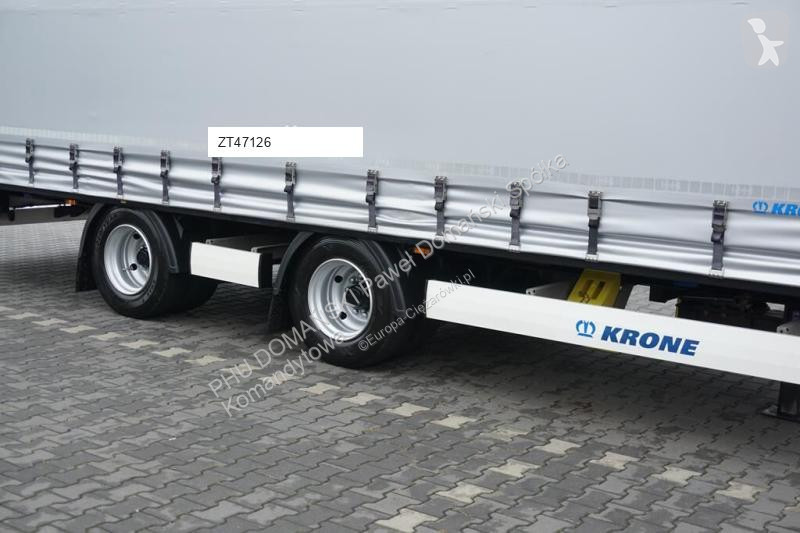 Släp Krone TANDEM / FIRANKA / 19 PALET / DŁ....