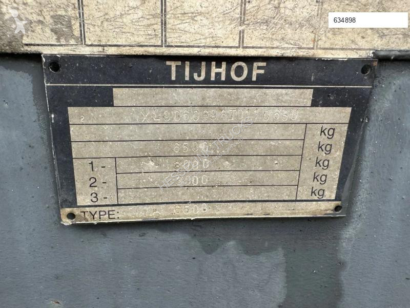 Remorque  9 meter oprij, lier, NCH/Haak...